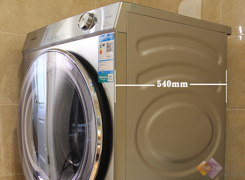 测：健康洗护新境界免熨除菌好轻松全新海信S50蒸烫洗衣机深度评(图10)